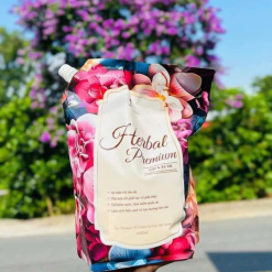 Combo 2 Túi Nước Giặt Xả Herbal Prmium Hương Nước Hoa 3L/Túi - 8938555381126