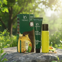 Kem Nhuộm Phủ Bạc Yeho C2 Màu Nâu Tự Nhiên - Kem Nhuộm Yeho - 8936208981266