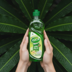 Nước Rửa Chén Sinh Học Hata Cleaners 400g - Nước Rửa Chén Hata Hương Gừng Sả - 8938529135229