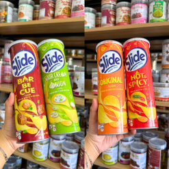 Khoai Tây Slide Lon 90g 4 Vị Thơm Ngon - KTSL900G