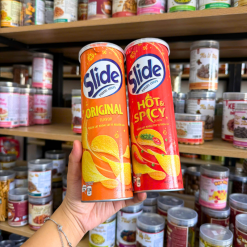 Khoai Tây Slide Lon 90g 4 Vị Thơm Ngon - KTSL900G