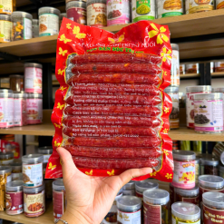 Lạp Xưởng Tôm Trứng Muối Đặc Sản Sóc Trăng Thơm Ngon - LXTTMST