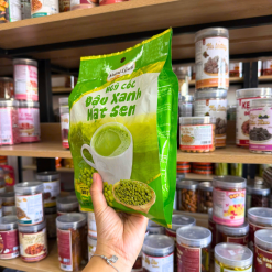 Ngũ Cốc Đậu Xanh Hạt Sen Nutri Life's 300g - Ngũ Cốc Dinh Dưỡng Nutri Life's 12 Gói - 8938505549354