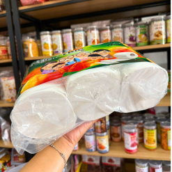 Túi 6 Gói Khăn Giấy Cuộn Ngọc Huệ - Giấy Vệ Sinh Cuộn - 8938563018052