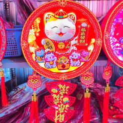 Dây Treo Đèn Tròn Có Nhạc Trang Trí Tết - DTDTTT01