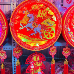 Dây Treo Đèn Tròn Có Nhạc Trang Trí Tết - DTDTTT01