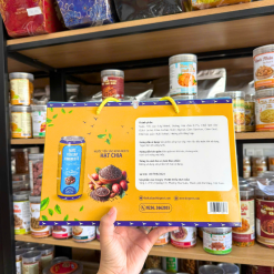 Nước Yến Sào Hạt Chia Kingnest Thái Huy Bảo - Nước Yến Sào Kingnest 5 Lon (180ml/Lon) - 8938528436587