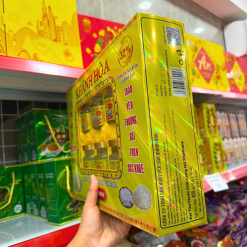 Yến Chưng Đường Phèn Khánh Hòa KHNest 32% Hộp Vàng 6 Hủ 70ml - 8936223360213