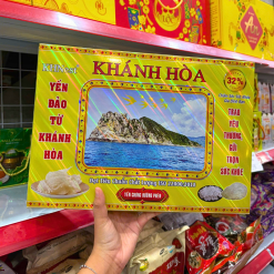 Yến Chưng Đường Phèn Khánh Hòa KHNest 32% Hộp Vàng 6 Hủ 70ml - 8936223360213