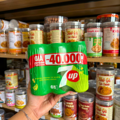 Set 6 Lon Nước Ngọt 7Up Lon (320ml/Lon) - 8934588020117