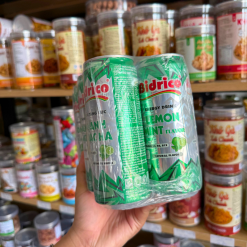 Set 6 Lon Nước Tăng Lực Bidrico Vị Chanh Bạc Hà - Nước Ngọt Bidrico Chanh Bạc Hà (325ml/Lon) - 8935051803497
