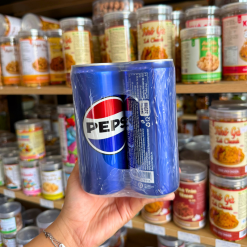 Set 6 Lon Nước Ngọt Pepsi (390ml/Lon) - 8934588012112