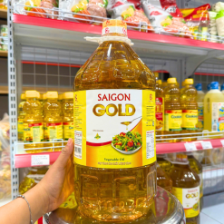 Dầu Ăn Thực Vật SÀI GÒN GOLD Gia Khánh Food 5 lít - 8938533320024
