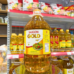 Dầu Ăn Thực Vật SÀI GÒN GOLD Gia Khánh Food 5 lít - 8938533320024
