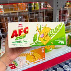 Bánh Afc Vị Rau - Bánh Kinh Đô Afc Dinh Dưỡng 172g (8 Gói x 21,5g) - 8934680025973