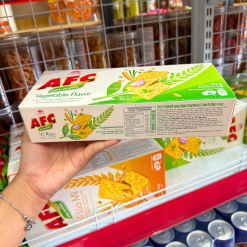 Bánh Afc Vị Rau - Bánh Kinh Đô Afc Dinh Dưỡng 172g (8 Gói x 21,5g) - 8934680025973