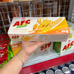 Bánh Afc Vị Lúa Mì - Bánh Kinh Đô Afc Dinh Dưỡng 172g (8 Gói x 21,5g) - 8934680025980