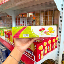Bánh Afc Vị Cốm Non - Bánh Kinh Đô Afc Dinh Dưỡng 109g (5 Gói x 21,8g) - 8934680115056