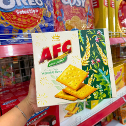 Bánh Afc Vị Rau - Bánh Kinh Đô Afc Dinh Dưỡng 279,5g (13 Gói x 21,5g) - 8934680115483