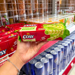 Bánh Quế Cosy (Vị Kem Lá Dứa, Vị Socola, Vị Dâu, Xoài Xí Muội) - Bánh Kinh Đô Cosy 117.6g/Túi - BOQ01