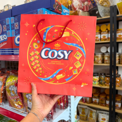 Bánh Cosy Kinh Đô - Bánh Quy Bơ Thập Cẩm Socola 315g (21 Gói x 15g) - (Kèm Túi) - 8934680115773