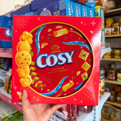 Bánh Cosy Kinh Đô - Bánh Quy Bơ Thập Cẩm Socola 520g - (Kèm Túi) - 8934680114141