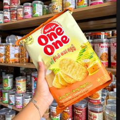Bánh Gạo ONE ONE Vị Phô Mai Bắp 118g Bịch Màu Cam - 8936096670129