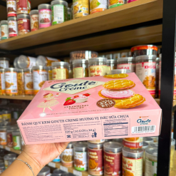 Bánh Quy Kem GOUTE CREME Vị Dâu Sữa Chua 320g - 8936029425710