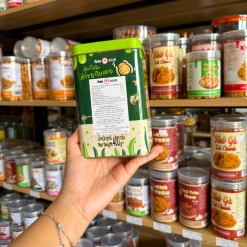 Bánh Quy Nhân Kem Dừa Lá Dứa Hộp Thiếc KILIN Thái Lan 400g - Hộp Xanh Lá - 8859465690958
