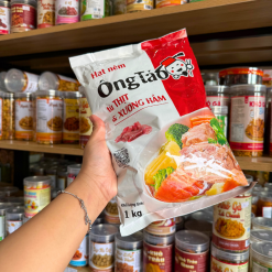 Hạt Nêm ÔNG TÁO Từ Thịt & Xương Hầm 1kg - 8936186340253