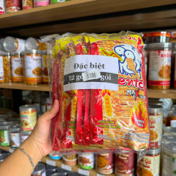 Combo 3 Gói Mực BENTO Vị Cay Ngọt Màu Đỏ 18g( 3 bịt lẻ nhỏ_ - 8935342400497