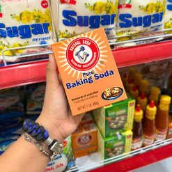Bột Baking Soda Natural Soda - Bột Nở Hộp Giấy 454g - 8938563903013