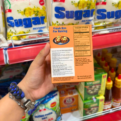 Bột Baking Soda Natural Soda - Bột Nở Hộp Giấy 454g - 8938563903013