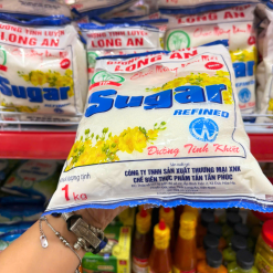 Đường Cát Trắng Long An Sugar - Đường Tinh Luyện 1kg - 8938545271116