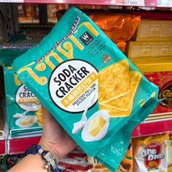 Bánh Quy SODA Ăn Kiêng Vị Xylitol Flavor GODINN 400g - Bịch Màu Xanh Lá - 9588857083540