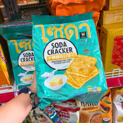 Bánh Quy SODA Ăn Kiêng Vị Xylitol Flavor GODINN 400g - Bịch Màu Xanh Lá - 9588857083540