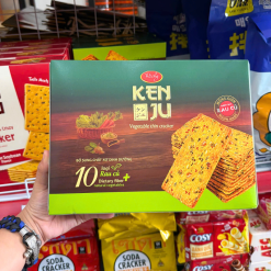 Bánh Quy Rau Củ RICHY KENJU Hộp Giấy Vuông 288g - 8936047443857
