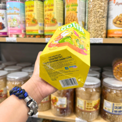 Kẹo Có Nhân Hương Chanh Gừng GOLIA Hộp Giấy Lục Giác 105,6g - 8935001719748