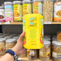 Kẹo Có Nhân Hương Chanh Gừng GOLIA Hộp Giấy Lục Giác 105,6g - 8935001719748
