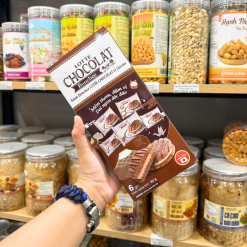 Bánh Bông Lan Phủ Kem LOTTE CHOCOLAT162gr - 8935341300224