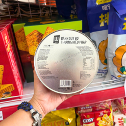 Bánh Quy Bơ LU Hộp Thiếc Tròn 180g - 8934680114943