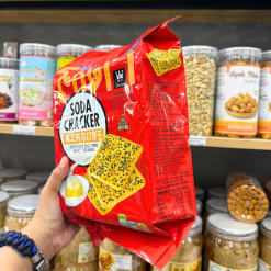 Bánh Quy Soda Ăn Kiêng GODINN vị Black Seame 400g - 9588857086541