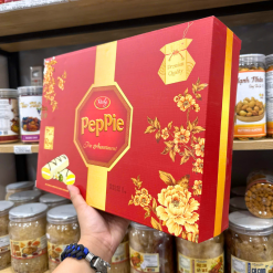 Bánh Bông Lan Phủ Kem Sữa RICHY PEPPIE Phú Quý Hộp Giấy 468g - 8936047449149