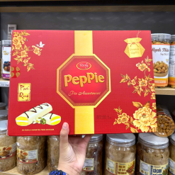 Bánh Bông Lan Phủ Kem Sữa RICHY PEPPIE Phú Quý Hộp Giấy 468g - 8936047449149