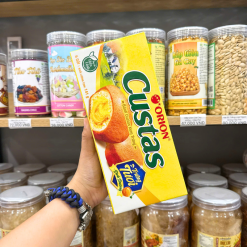 Bánh Bông Lan ORION CUSTAS Kem Trứng Nhân Kem 141g - 8936036020120