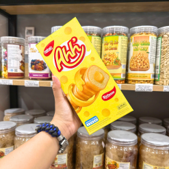 Bánh Ống Snack Phủ Phô Mai NABATI AHH 90g (10 Gói x 9g) - 8993175541008