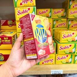 Bánh Quy Ritz Crackers Nhân Kem Phô Mai 106g - BQRCNKPM