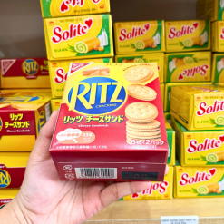 Bánh Quy Ritz Crackers Nhân Kem Phô Mai 106g - BQRCNKPM