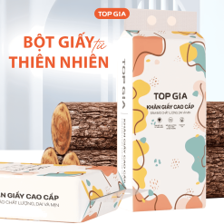 1 Bịch Giấy Vệ Sinh Rút Đáy Topgia Đa Sắc - GIAYTOPGIADASAC01