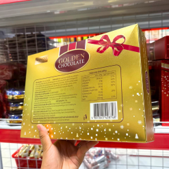 Kẹo Socola Hộp Giấy HONGYA GOLDEN - Vàng 208g - 4897045428748